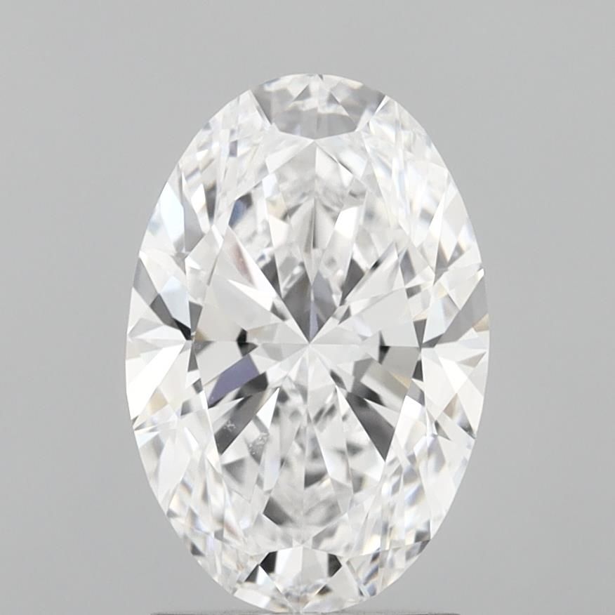 2.01 ct. oval Lab Grown Diamond front image