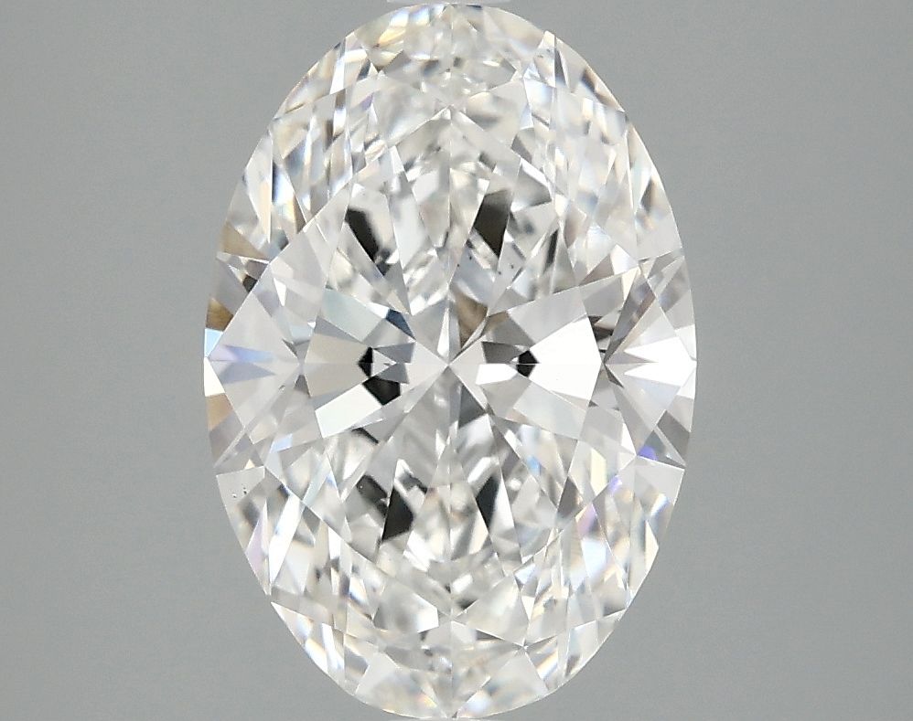 2.82 ct. oval Lab Grown Diamond front image