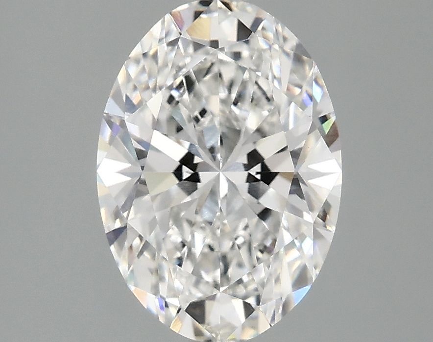 2.10 ct. oval Lab Grown Diamond front image