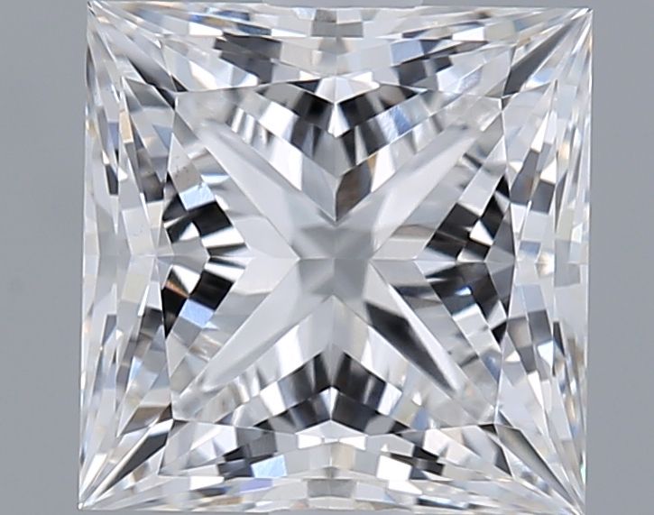 1.57 ct. princess Lab Grown Diamond front image