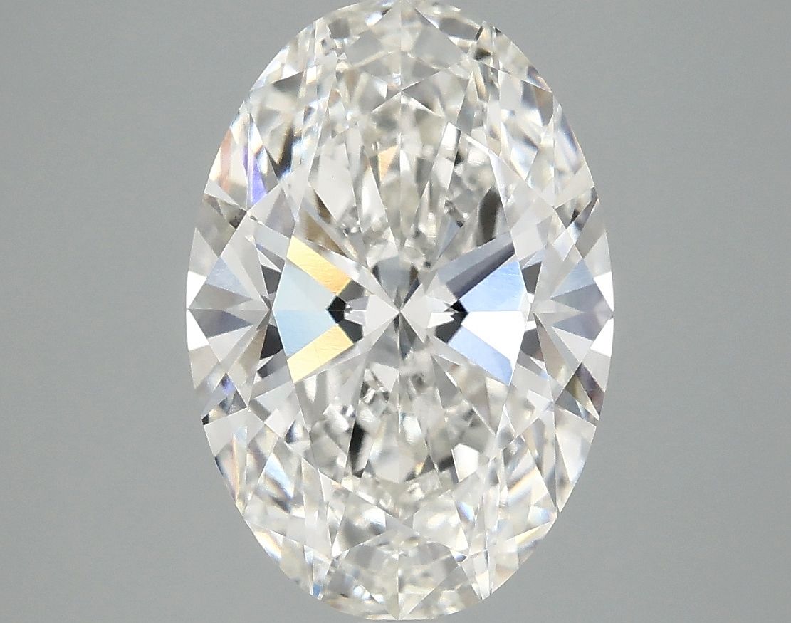 4.04 ct. oval Lab Grown Diamond front image