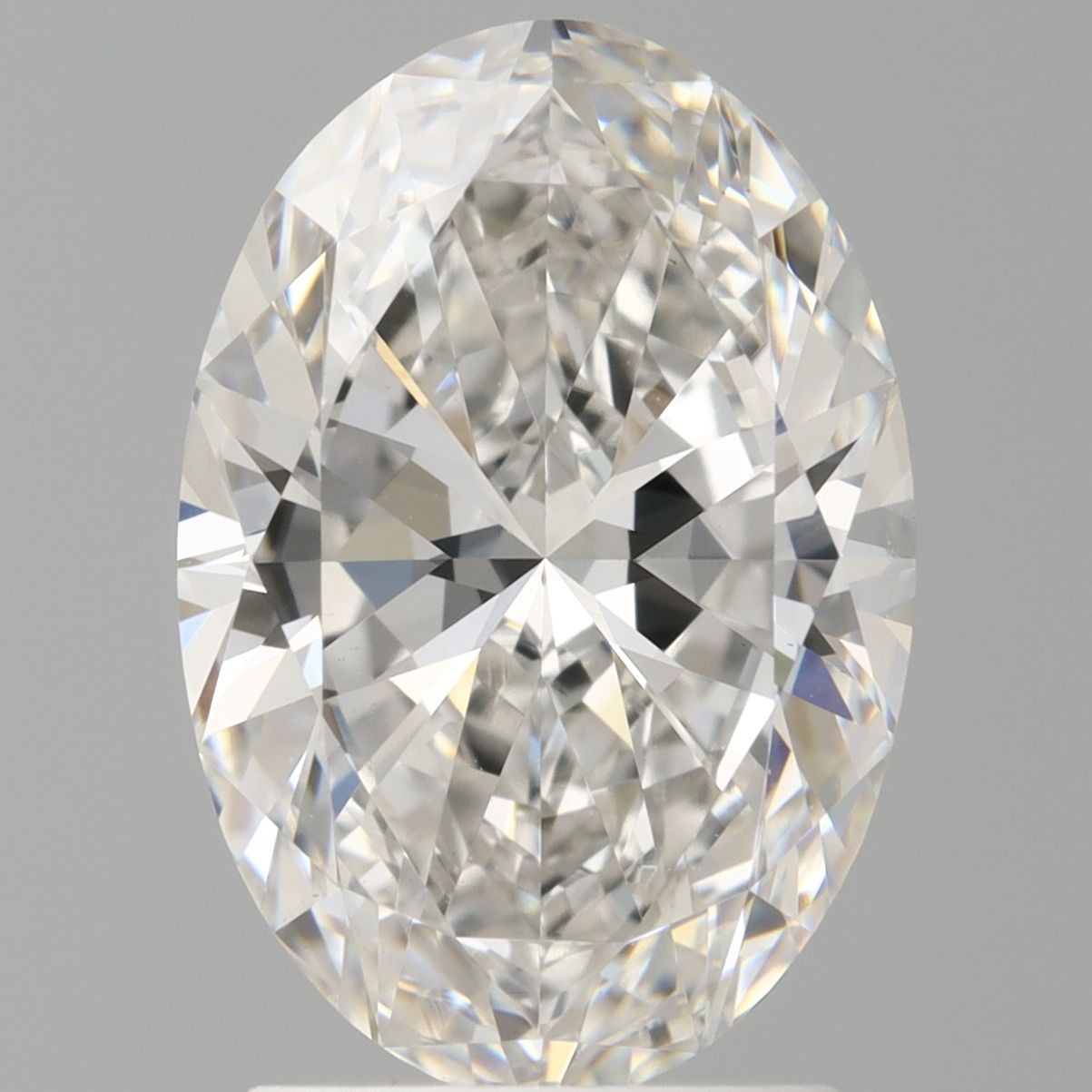 2.42 ct. oval Lab Grown Diamond front image