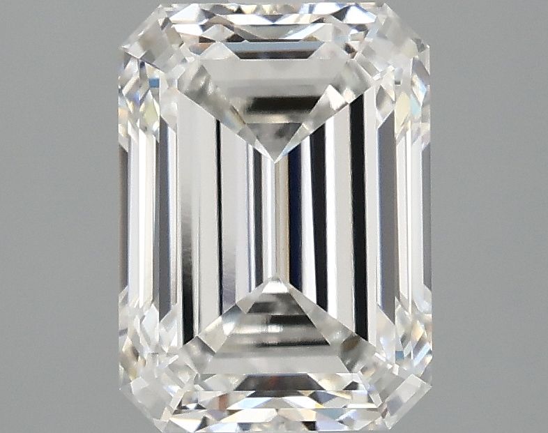 2.56 ct. emerald Lab Grown Diamond front image