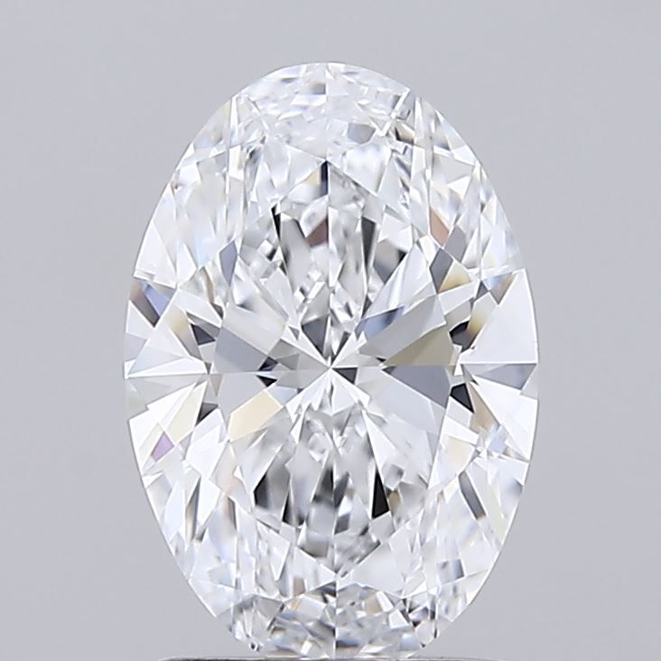 1.50 ct. oval Lab Grown Diamond front image