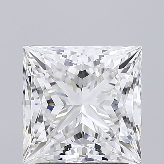 2.02 carat f VVS2 EX Cut IGI princess diamond