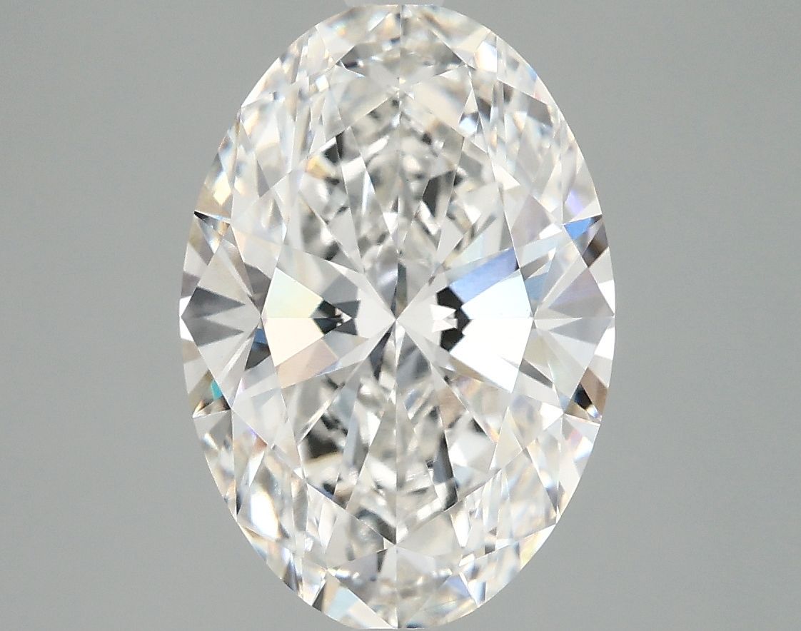 3.80 ct. oval Lab Grown Diamond front image