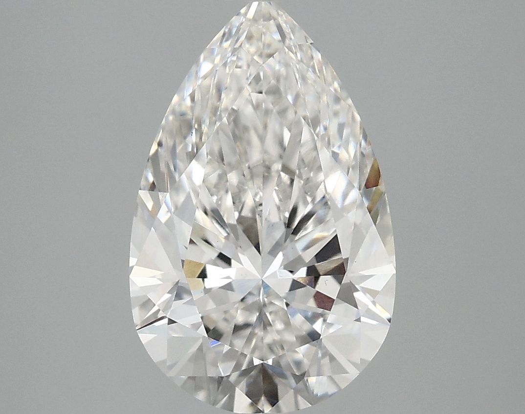 3.08 carat f VS1 EX Cut IGI pear diamond