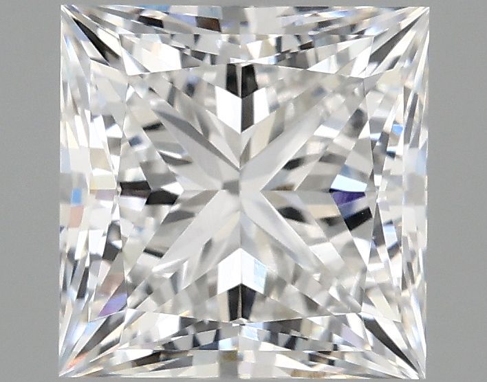 2.09 ct. princess Lab Grown Diamond front image