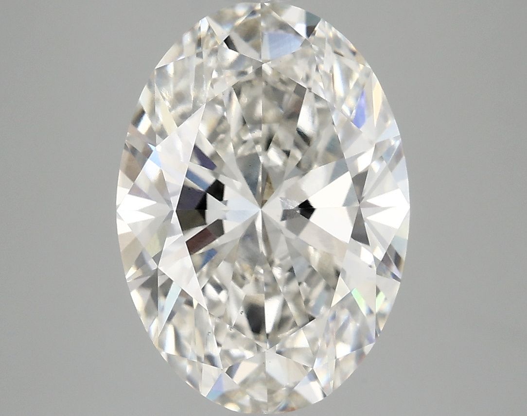 4.09 ct. oval Lab Grown Diamond front image