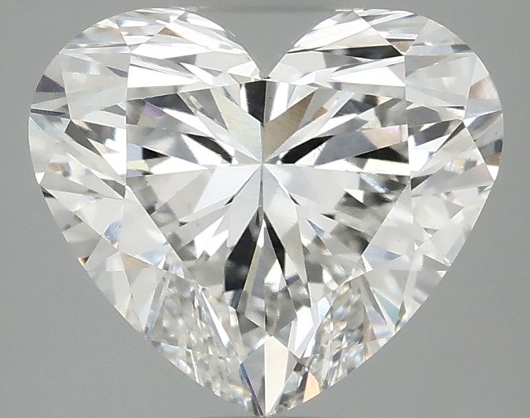 3.1 carat f VS1 EX Cut IGI heart diamond