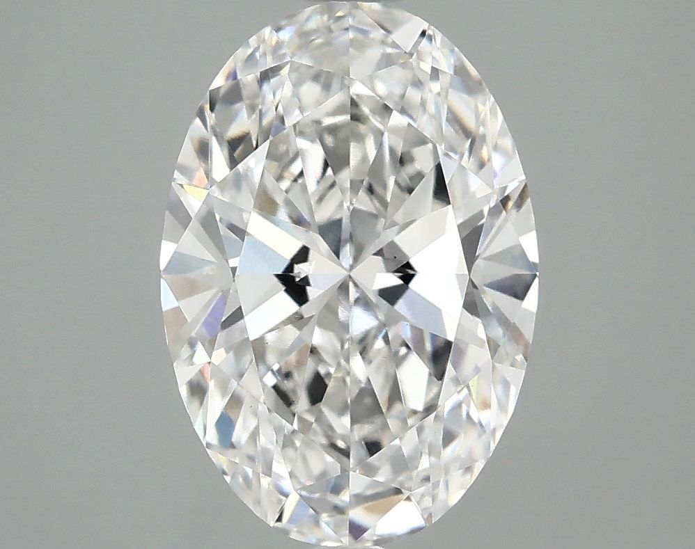 2.84 ct. oval Lab Grown Diamond front image