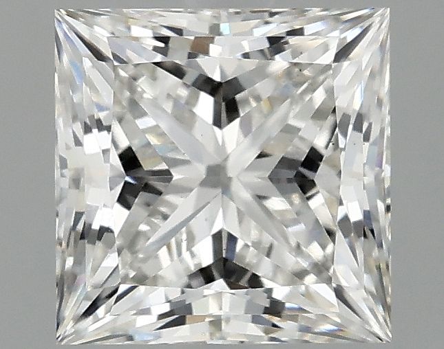 2.10 ct. princess Lab Grown Diamond front image
