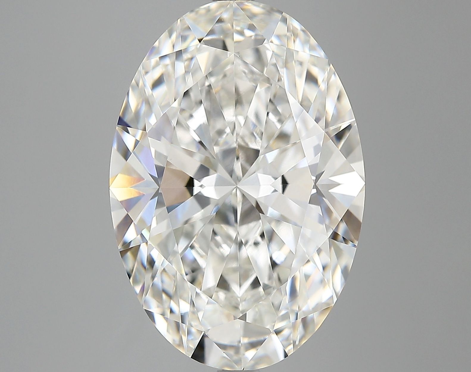 8.14 ct. oval Lab Grown Diamond front image