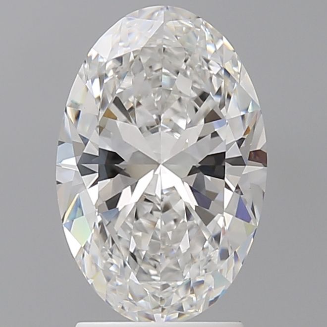 2.58 ct. oval Lab Grown Diamond front image