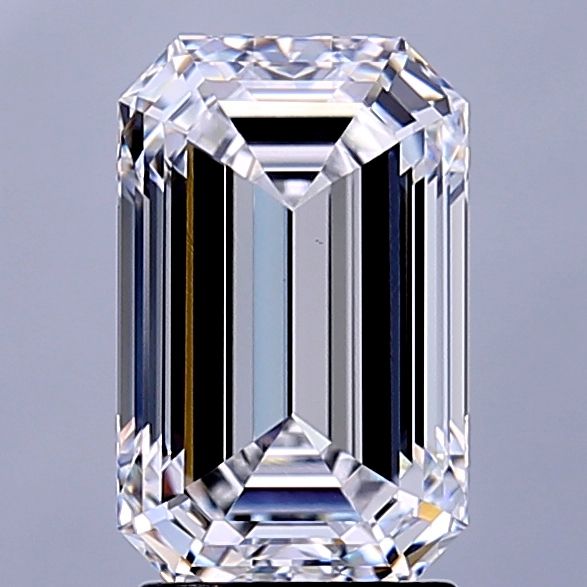 2.54 ct. emerald Lab Grown Diamond front image