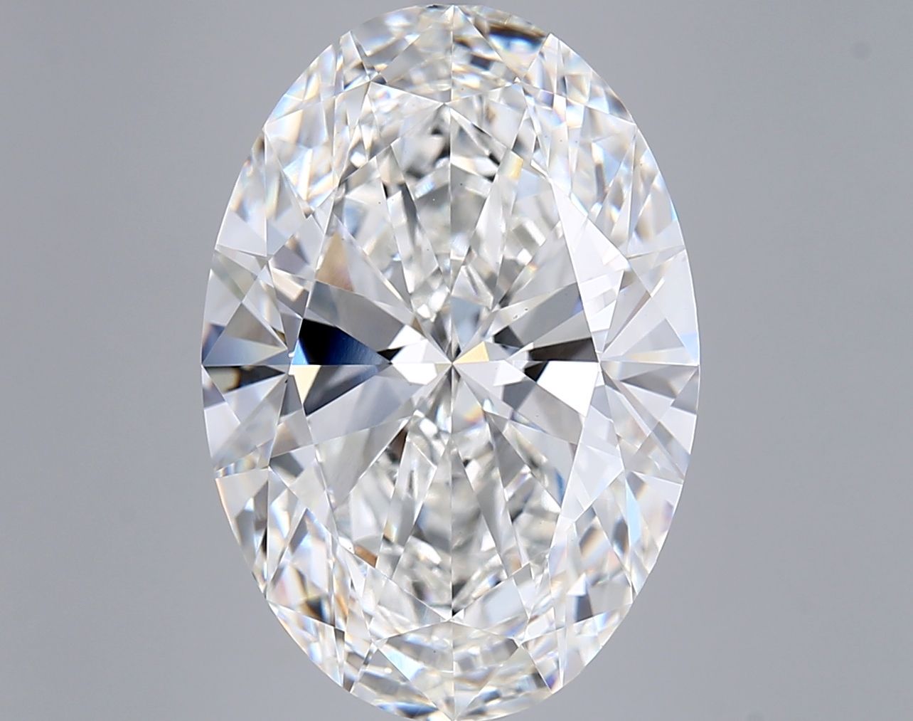 12.09 ct. oval Lab Grown Diamond front image