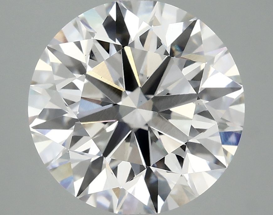 3.85 ct. round Lab Grown Diamond front image