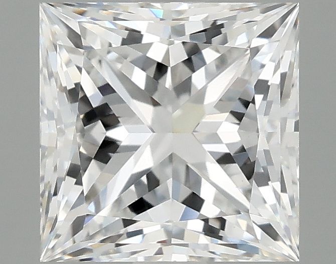 2.10 ct. princess Lab Grown Diamond front image