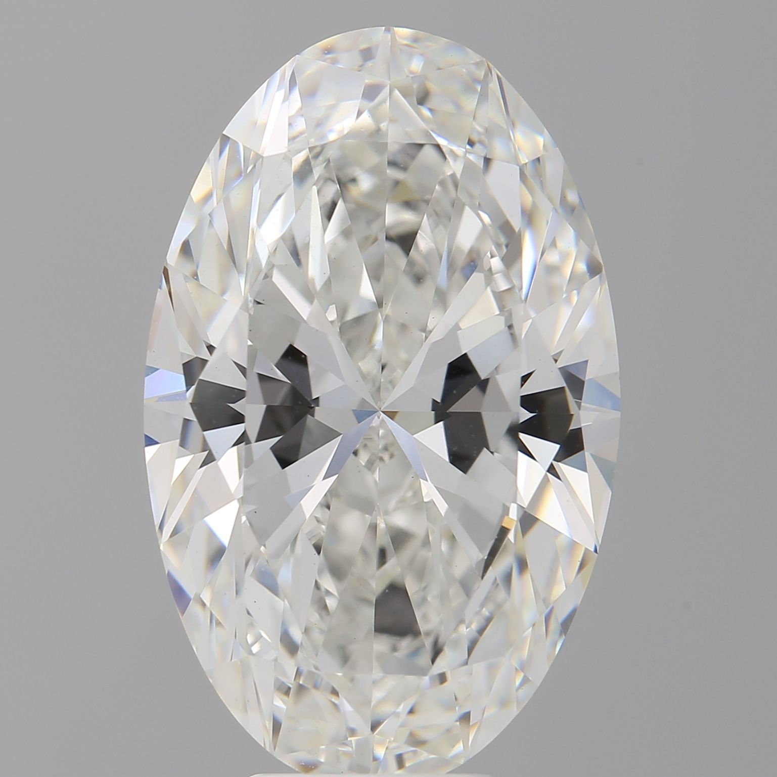 8.05 ct. oval Lab Grown Diamond front image