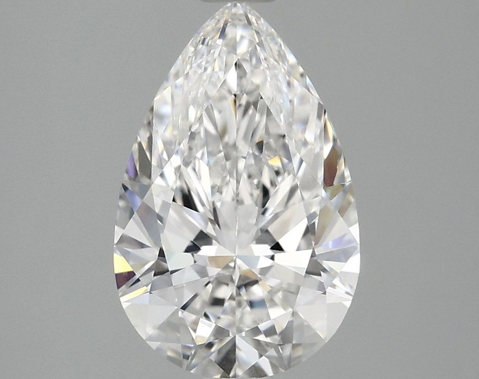 2.10 ct. pear Lab Grown Diamond front image