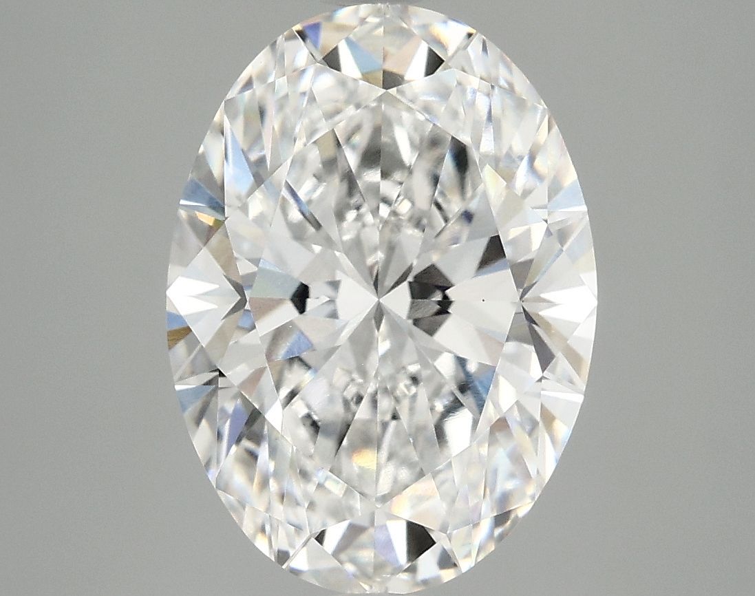 3.84 ct. oval Lab Grown Diamond front image