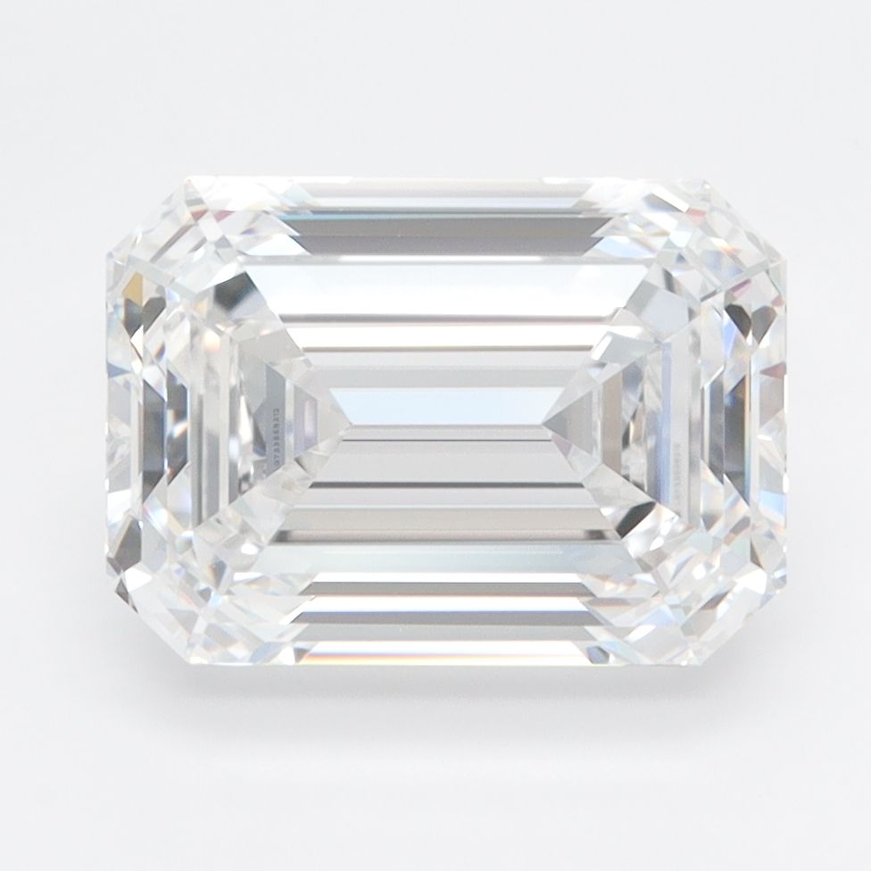 Diament LG szmaragdowy, 3.88 ct, D, IF