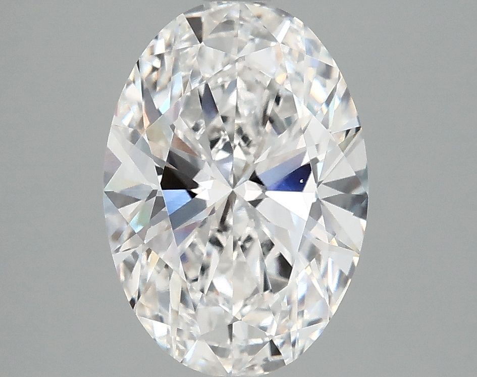 2.87 ct. oval Lab Grown Diamond front image