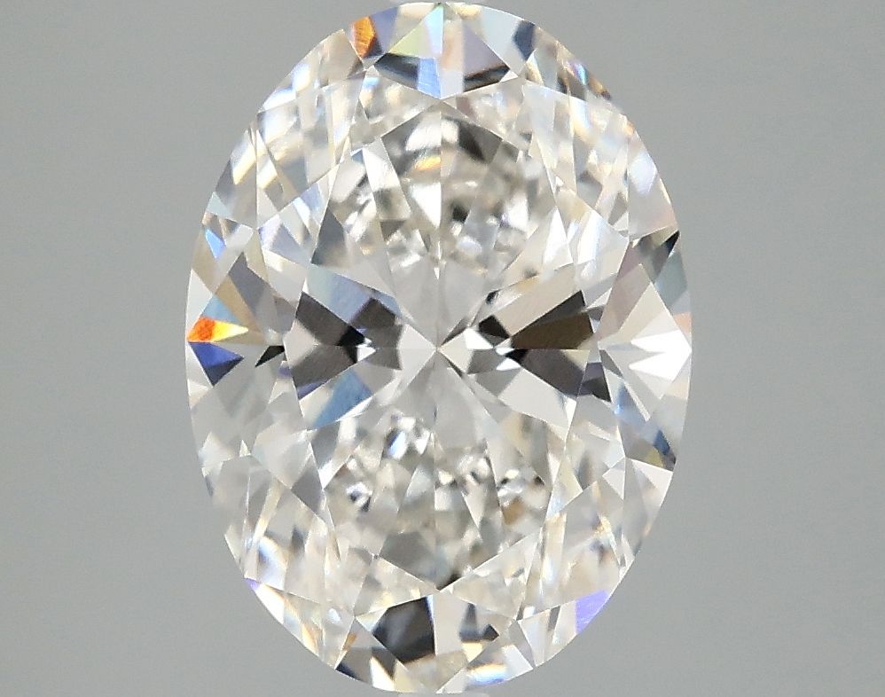 3.42 ct. oval Lab Grown Diamond front image