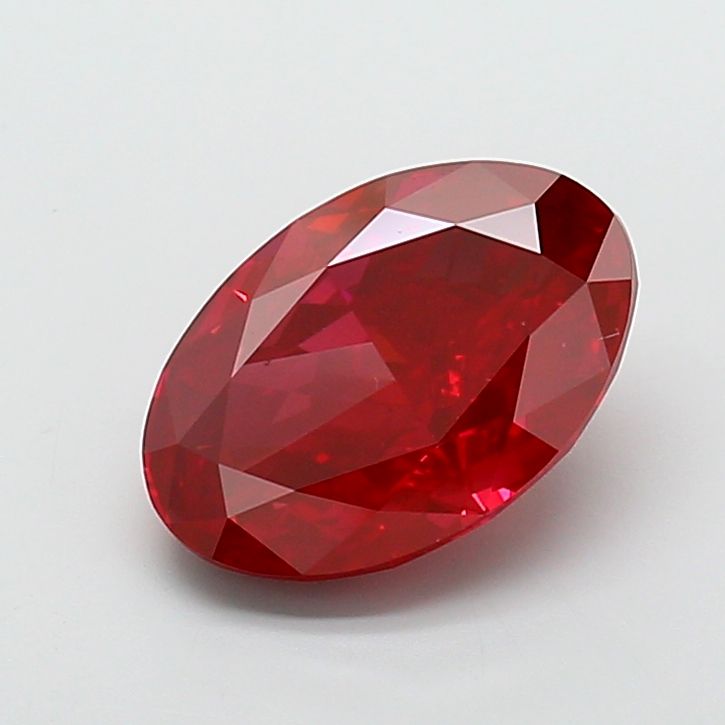 8.01 ct. oval Lab Grown Diamond front image