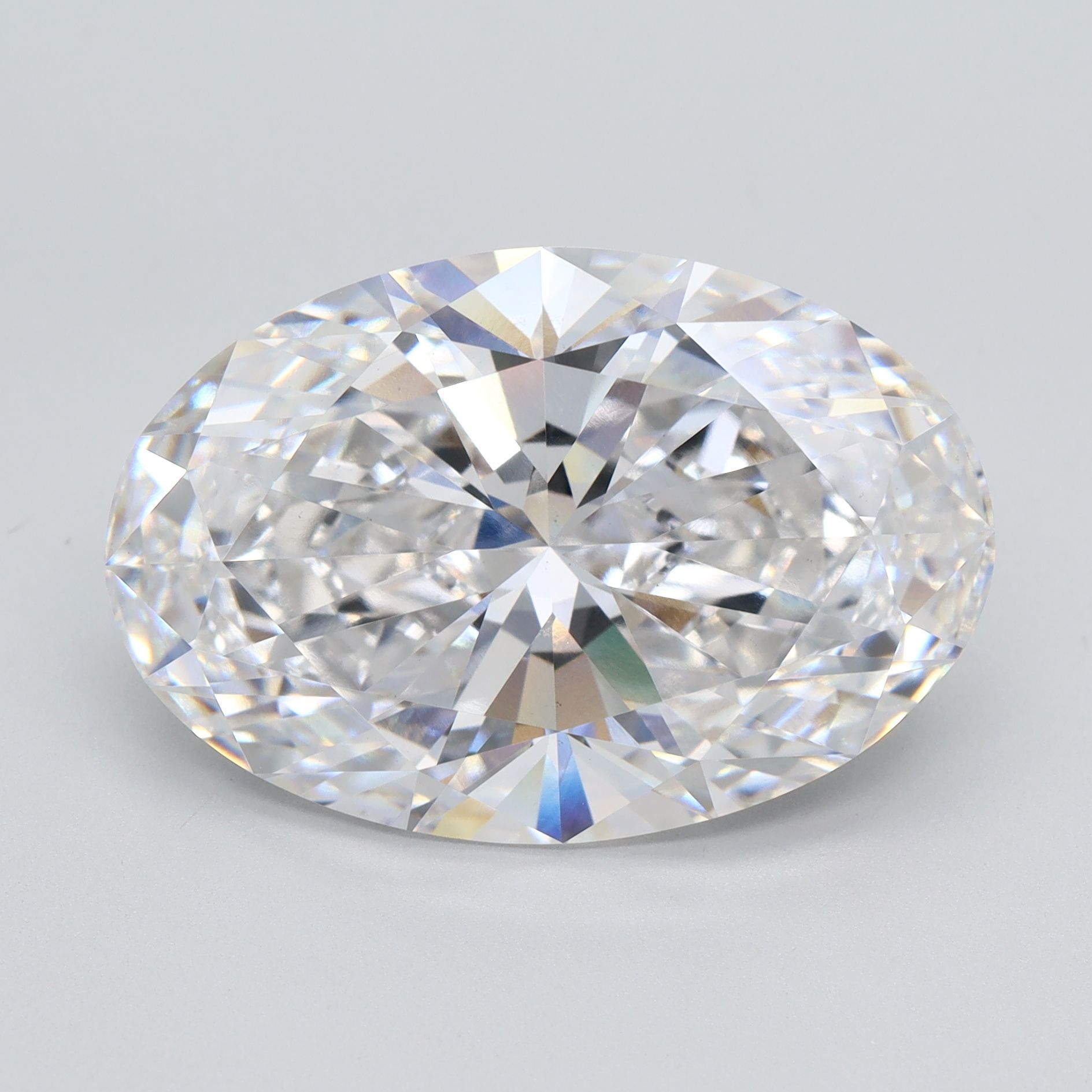 10.31 ct. oval Lab Grown Diamond front image