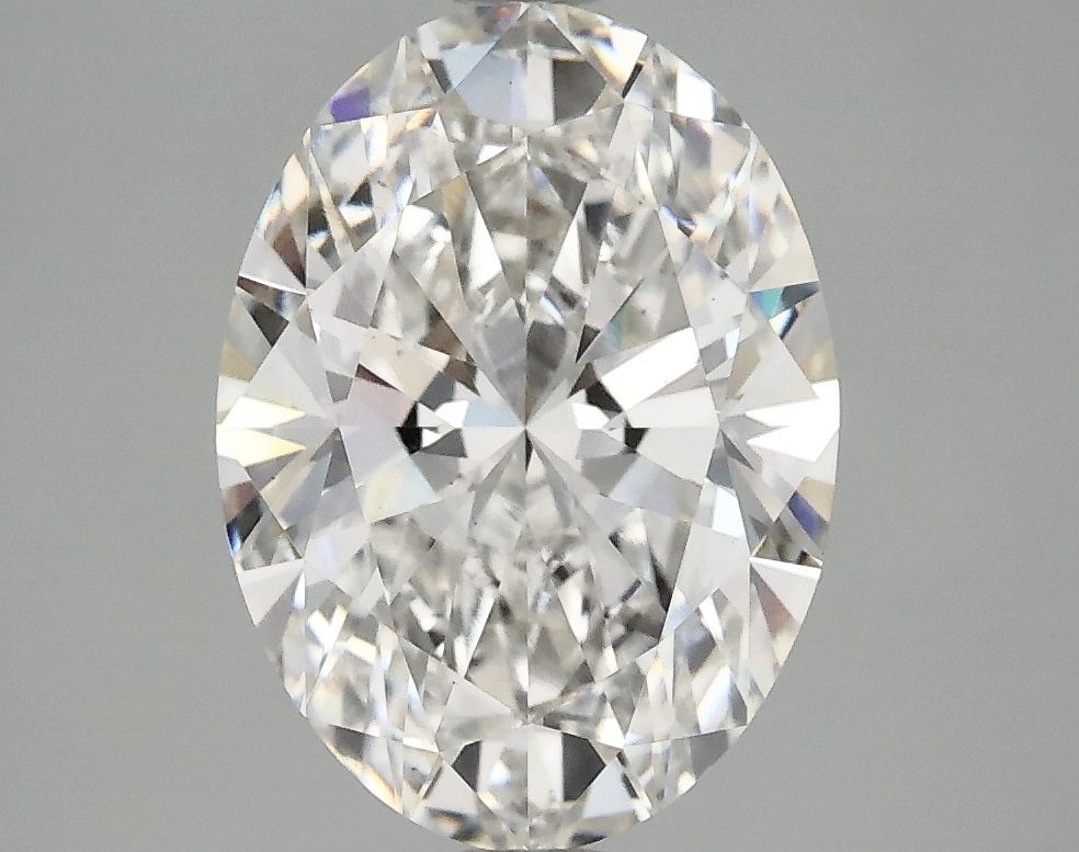 3.08 ct. oval Lab Grown Diamond front image