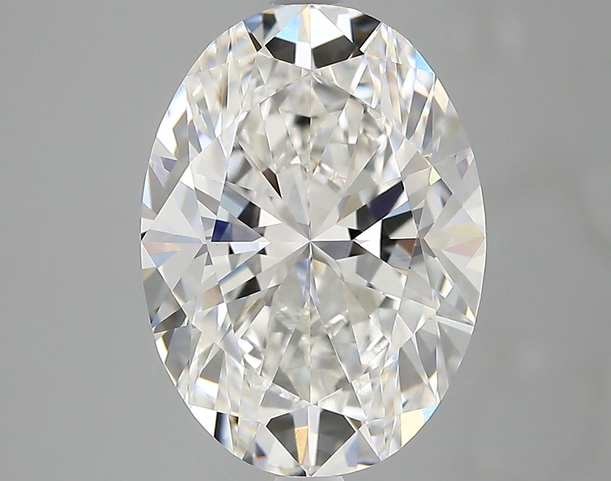 4.09 ct. oval Lab Grown Diamond front image