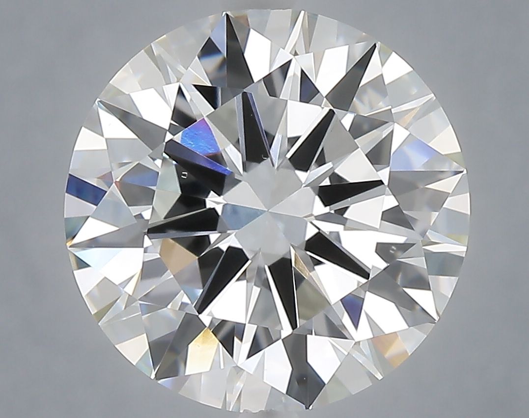6.01 ct. round Lab Grown Diamond front image