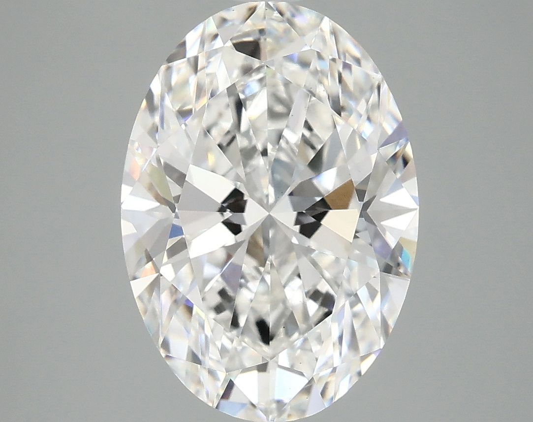 4.04 ct. oval Lab Grown Diamond front image