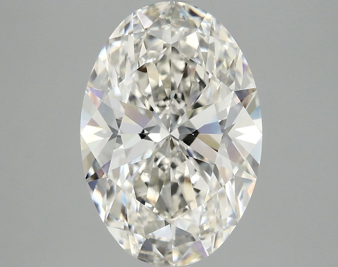 3.78 ct. oval Lab Grown Diamond front image