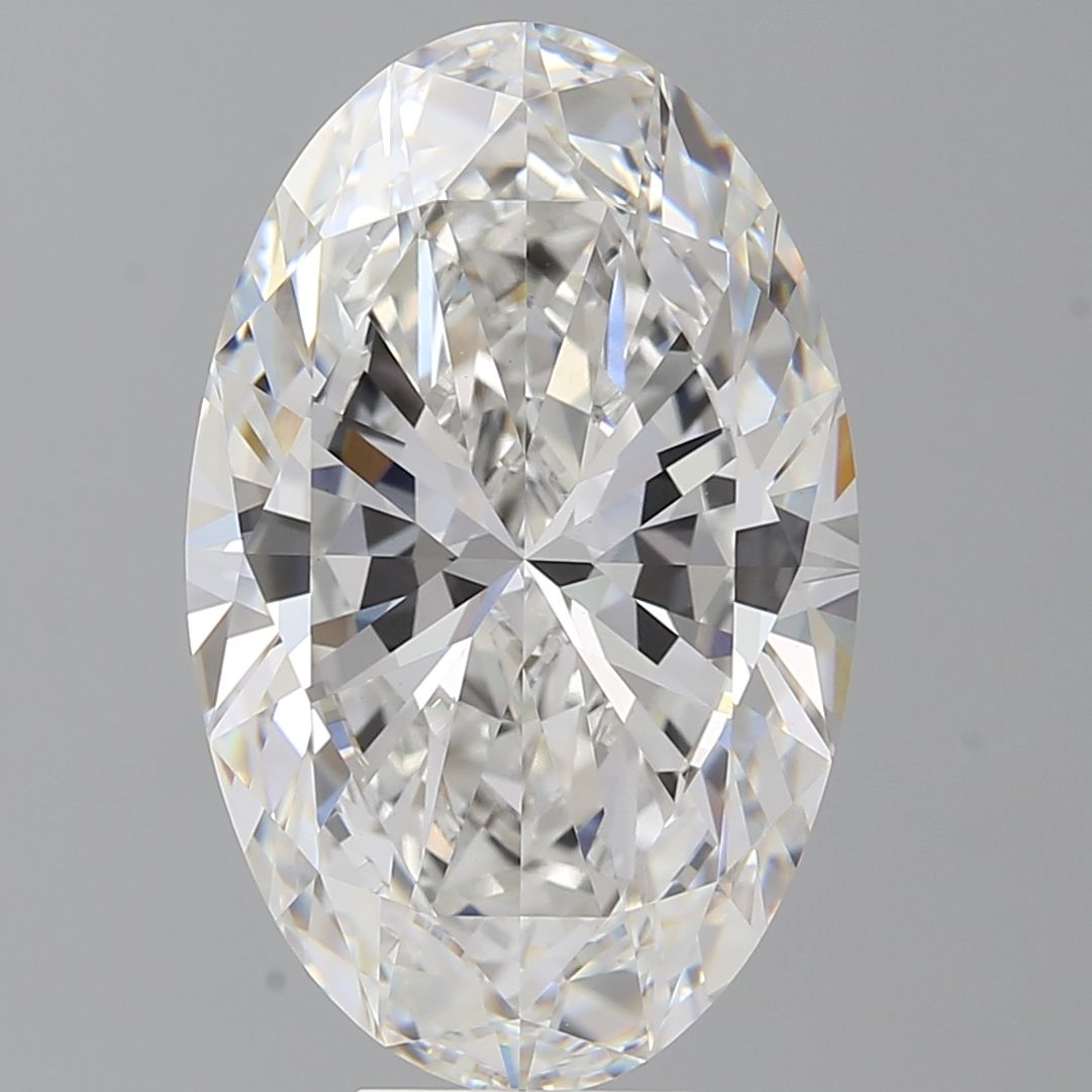 9.59 ct. oval Lab Grown Diamond front image