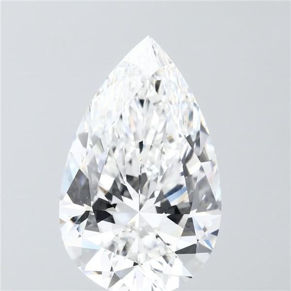 6.01 ct. pear Lab Grown Diamond front image
