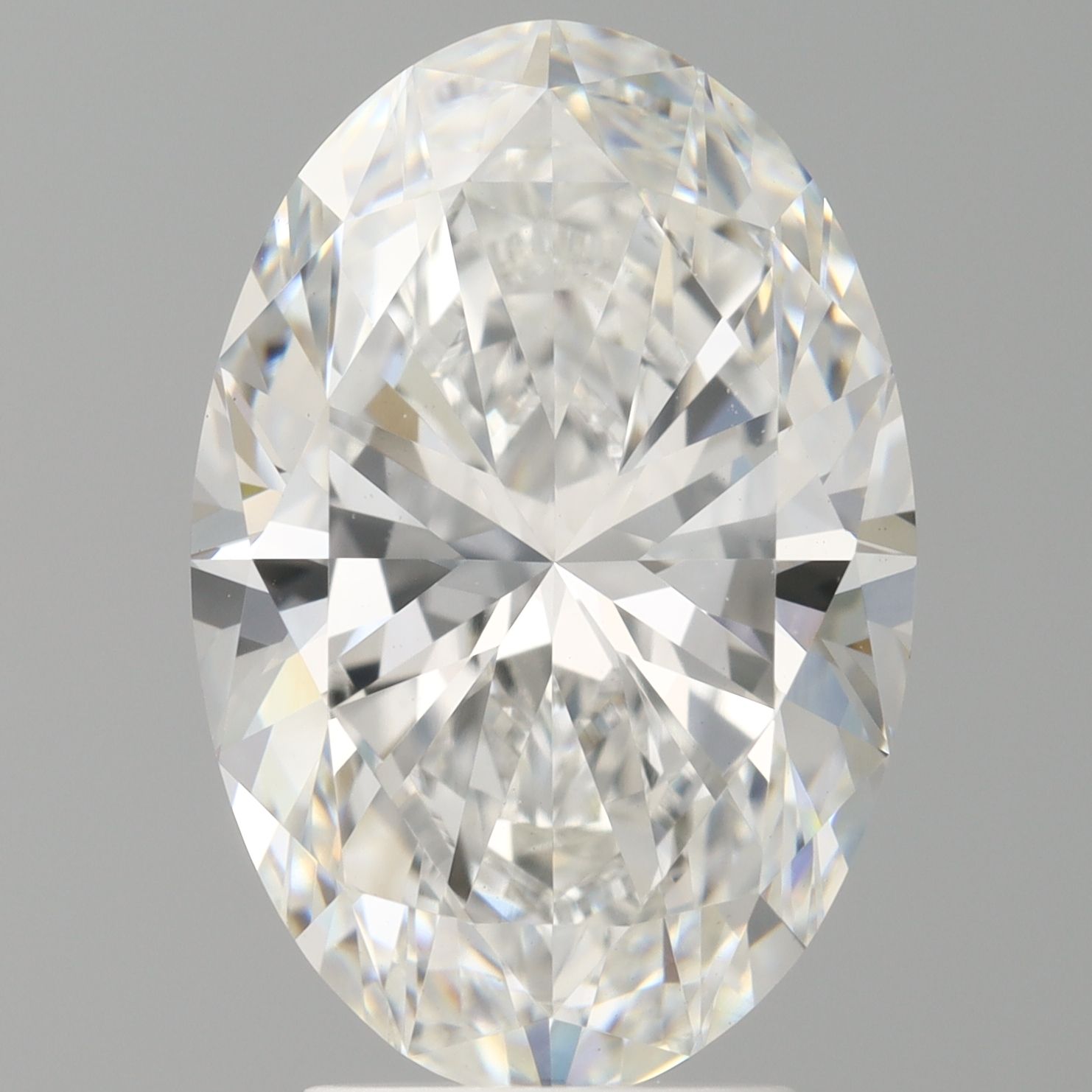4.02 ct. oval Lab Grown Diamond front image