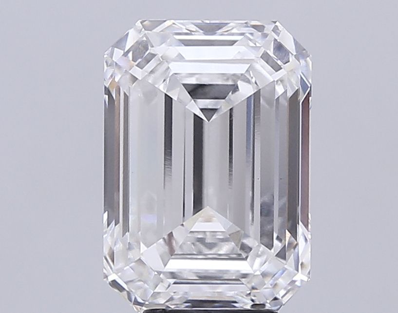 7.28 ct. emerald Lab Grown Diamond front image