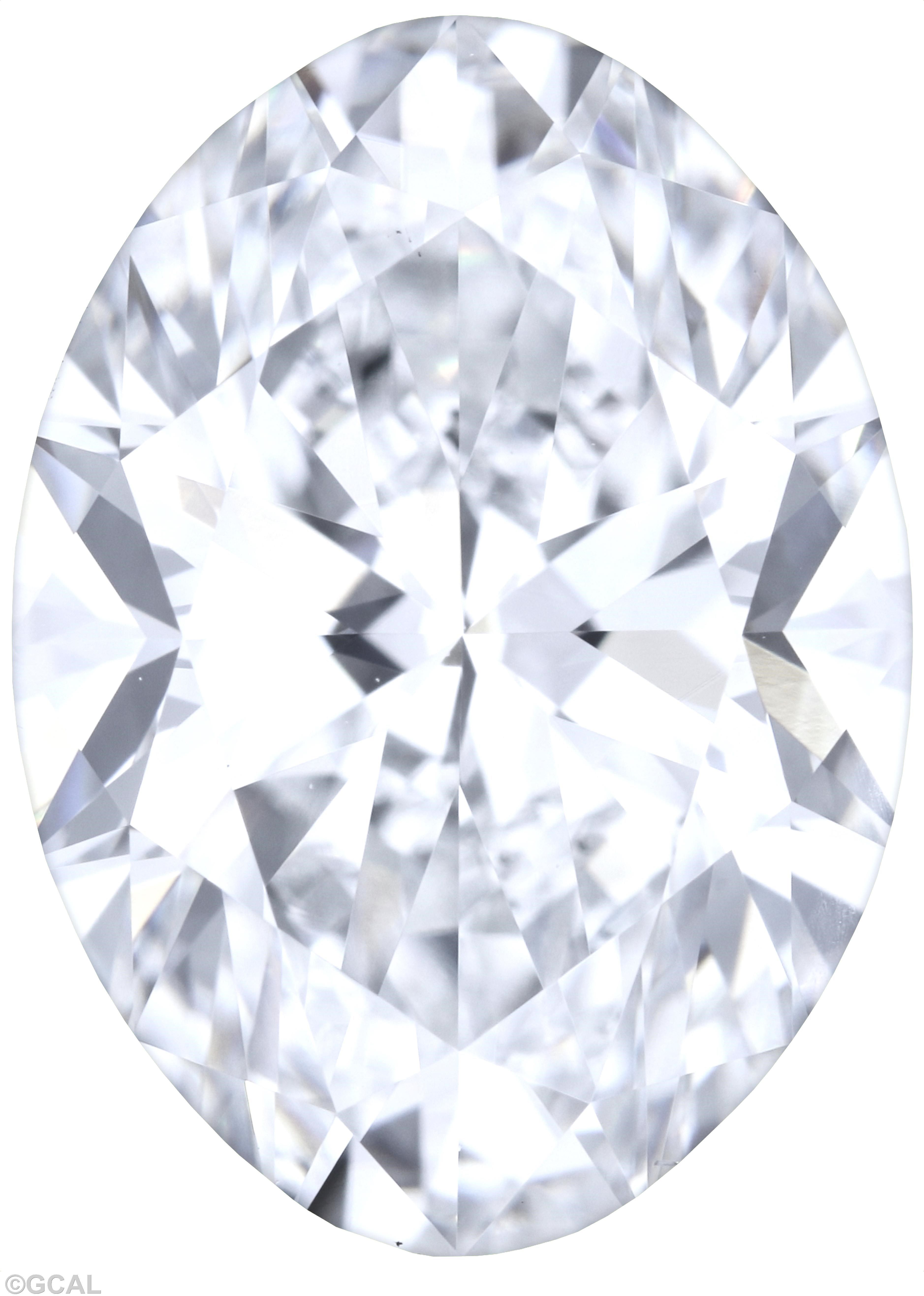 2.99 ct. oval Lab Grown Diamond front image