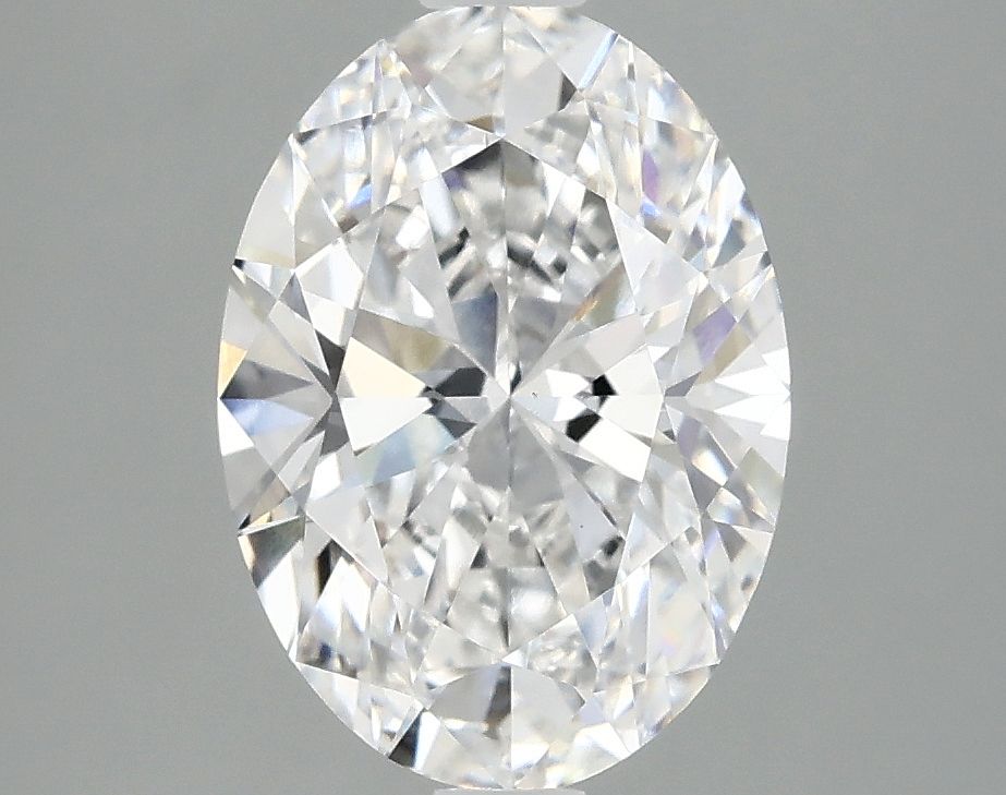 2.57 ct. oval Lab Grown Diamond front image