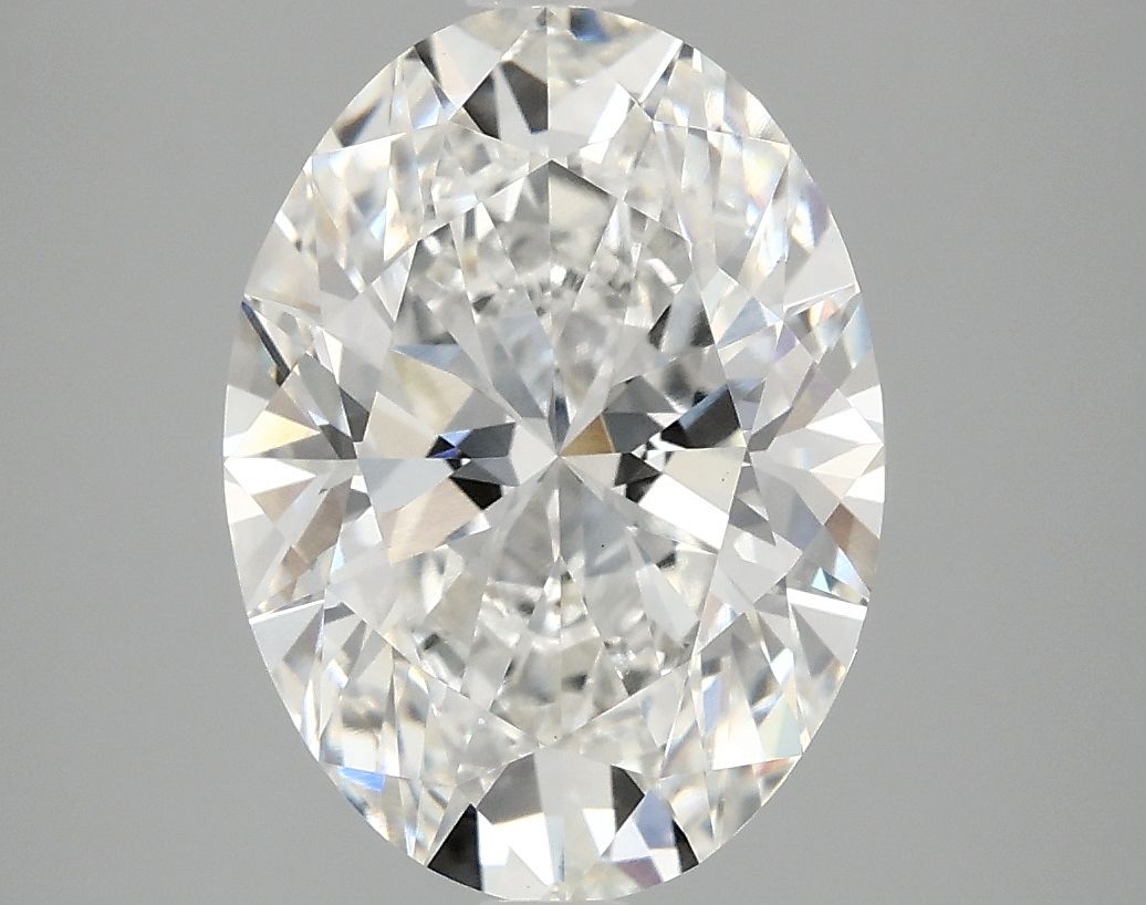 3.75 ct. oval Lab Grown Diamond front image