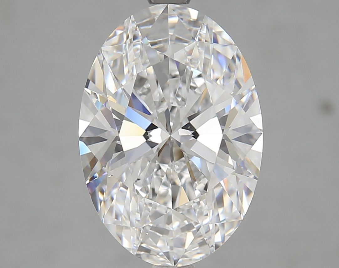 4.19 ct. oval Lab Grown Diamond front image