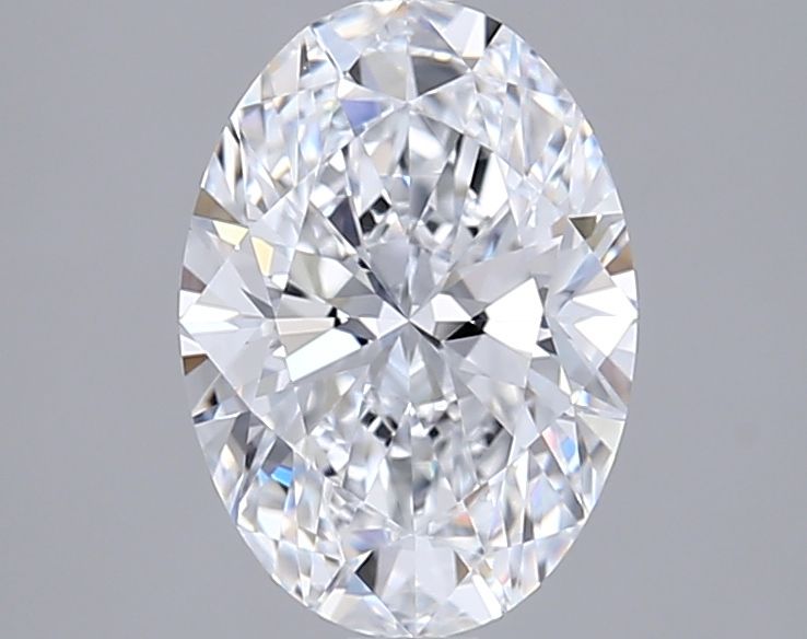 2.02 ct. oval Lab Grown Diamond front image
