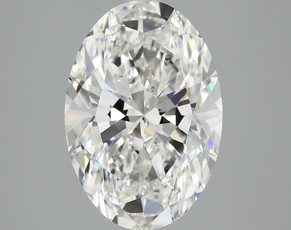 2.85 ct. oval Lab Grown Diamond front image