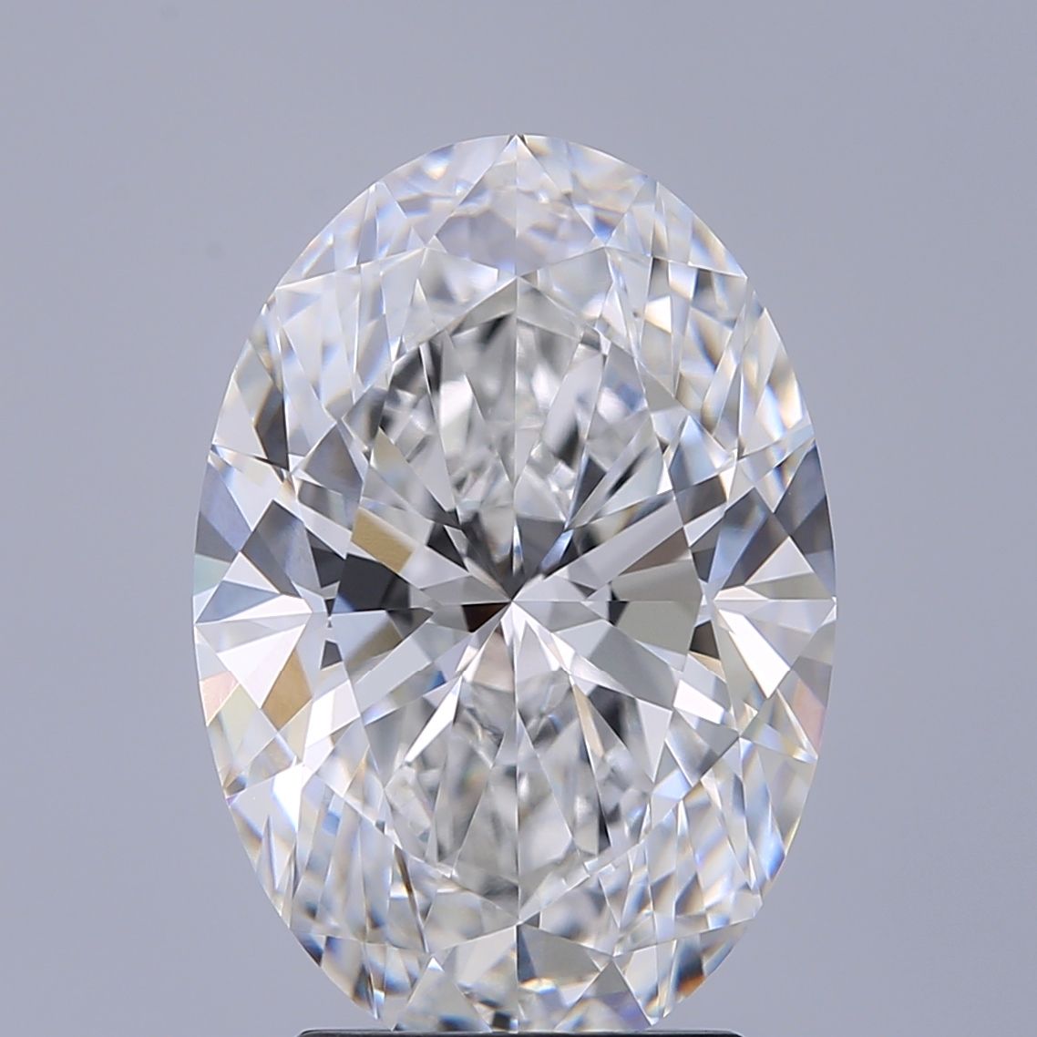 3.21 ct. oval Lab Grown Diamond front image