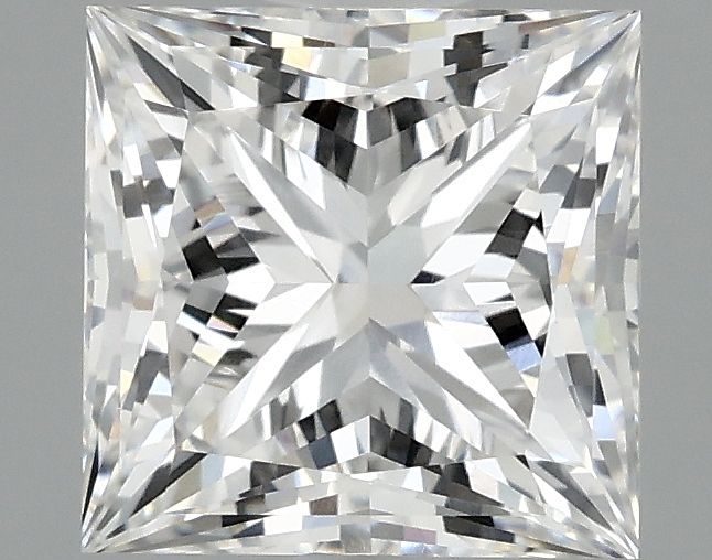 2.10 ct. princess Lab Grown Diamond front image