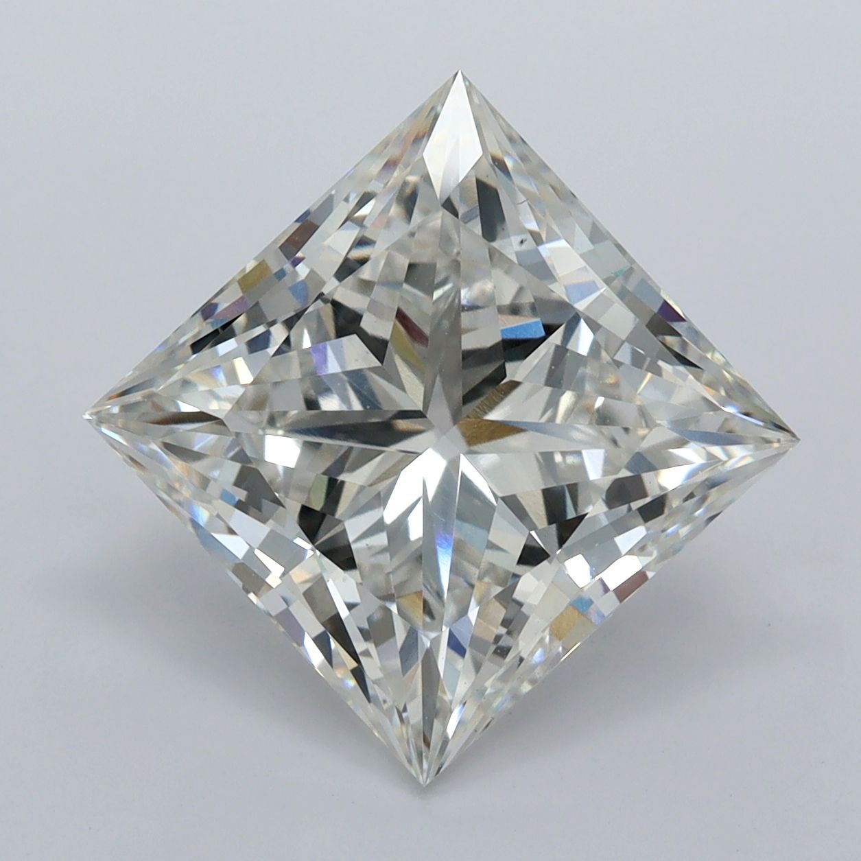 6.03 ct. princess Lab Grown Diamond front image