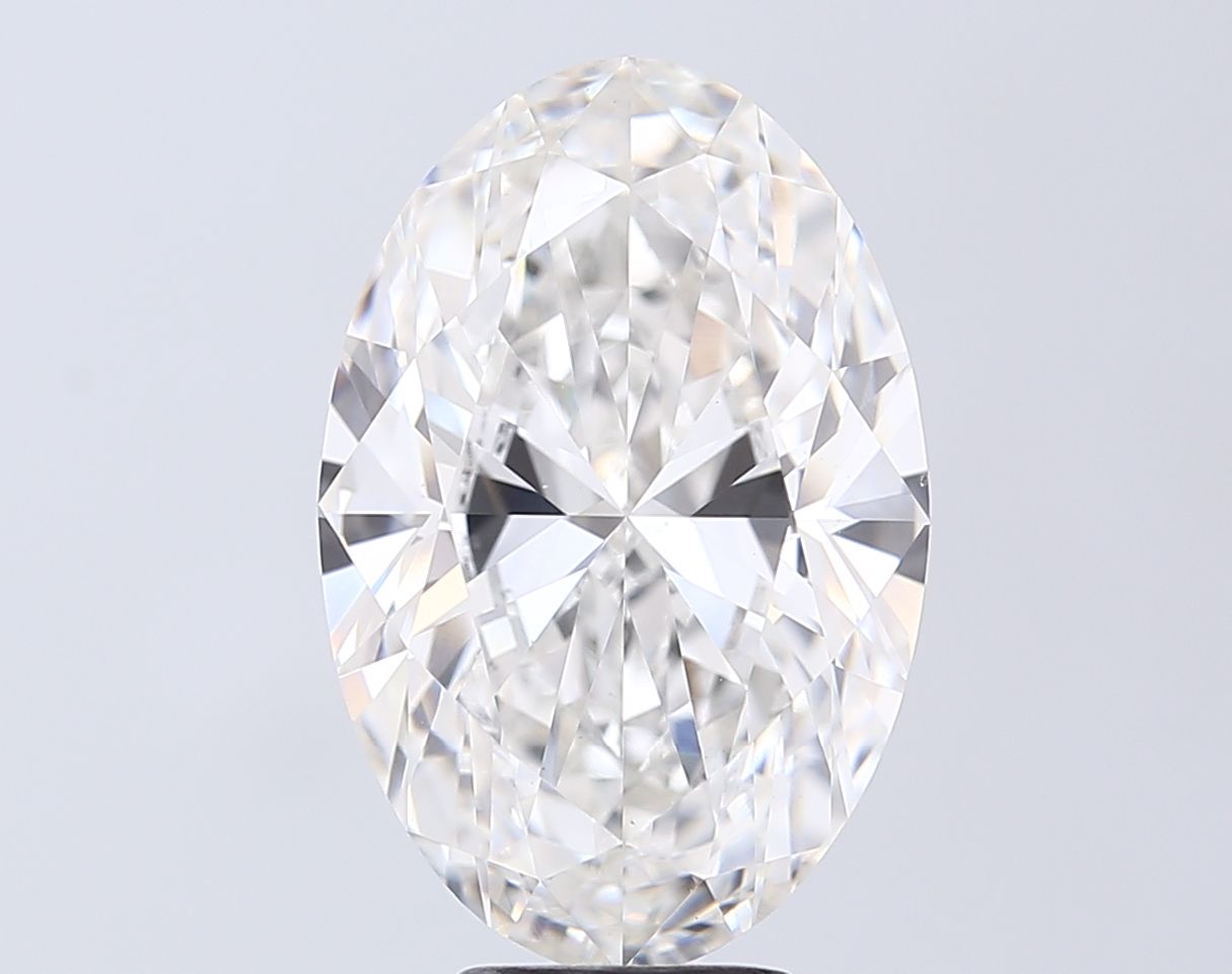 7.01 ct. oval Lab Grown Diamond front image