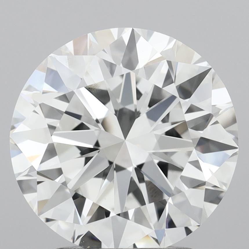 2.50 ct. round Lab Grown Diamond front image